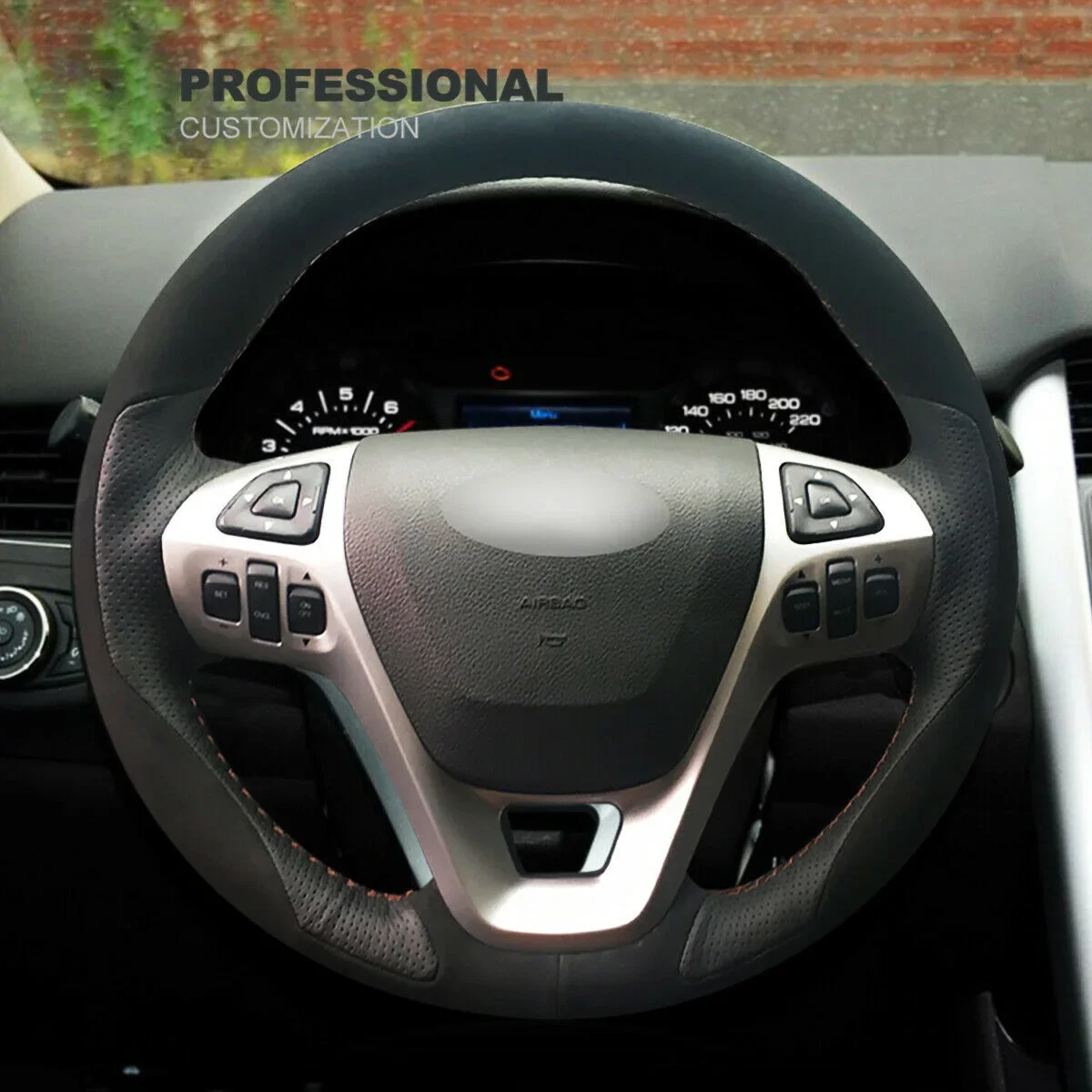 Car Accessories Decoration - Funda de volante de coche de