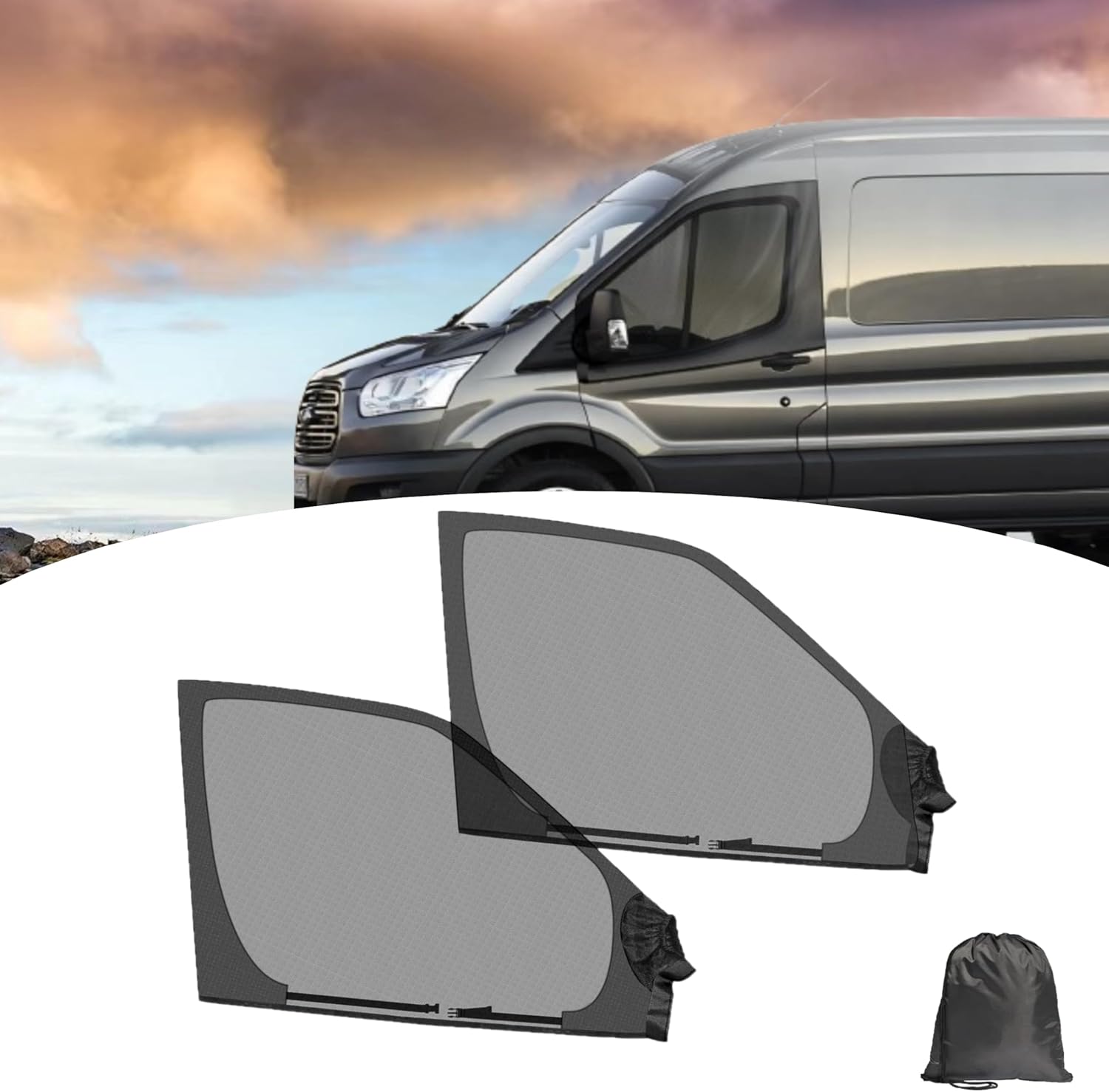 Car Accessories Gifts - 2 piezas de mosquiteras universales para