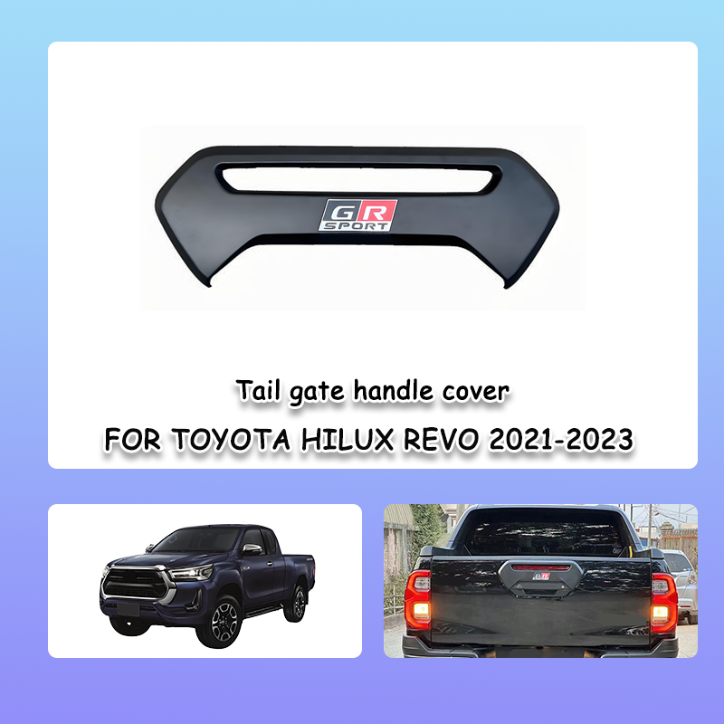 Car Accessories Logo - Para Toyota Hilux Revo 2015-2023 cubierta