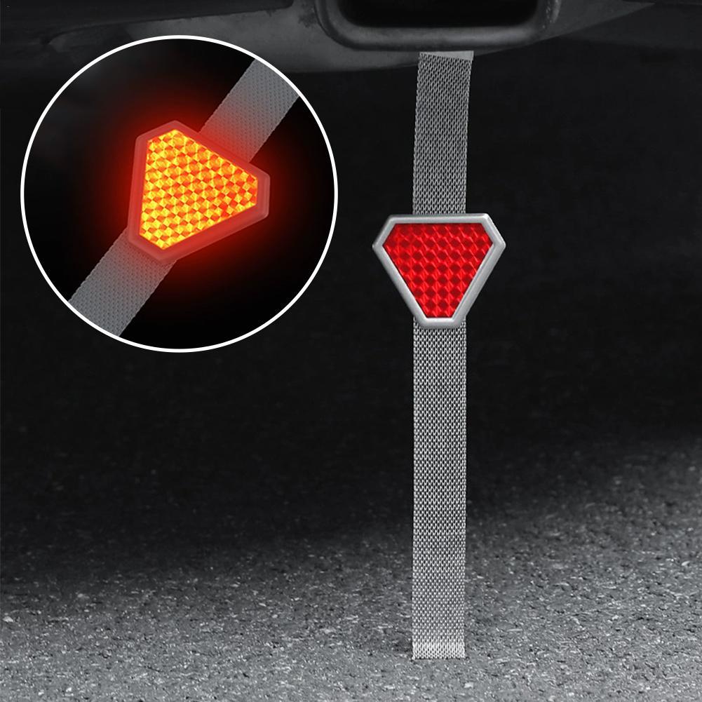 Car Accessories For Night Driving - Correa antiestática para coche, correa reflectante