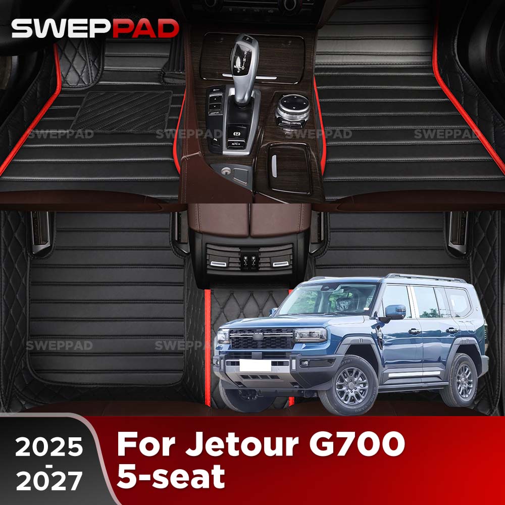 Leather Car Seat Cover - Alfombrillas para Jetour G700 de 5