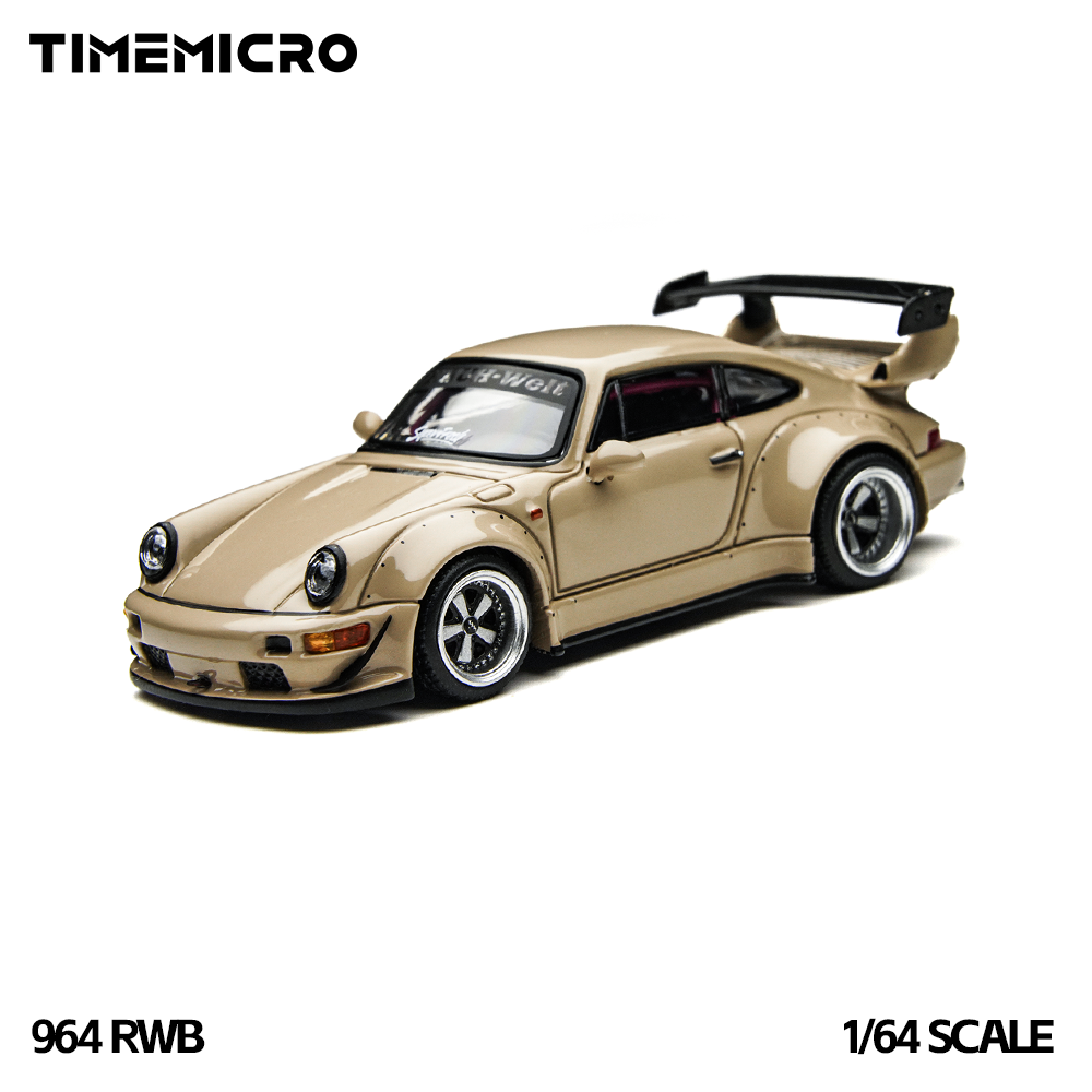 Car Accessories Company - TimeMicro1:64 RWB 964 Beige, Set de