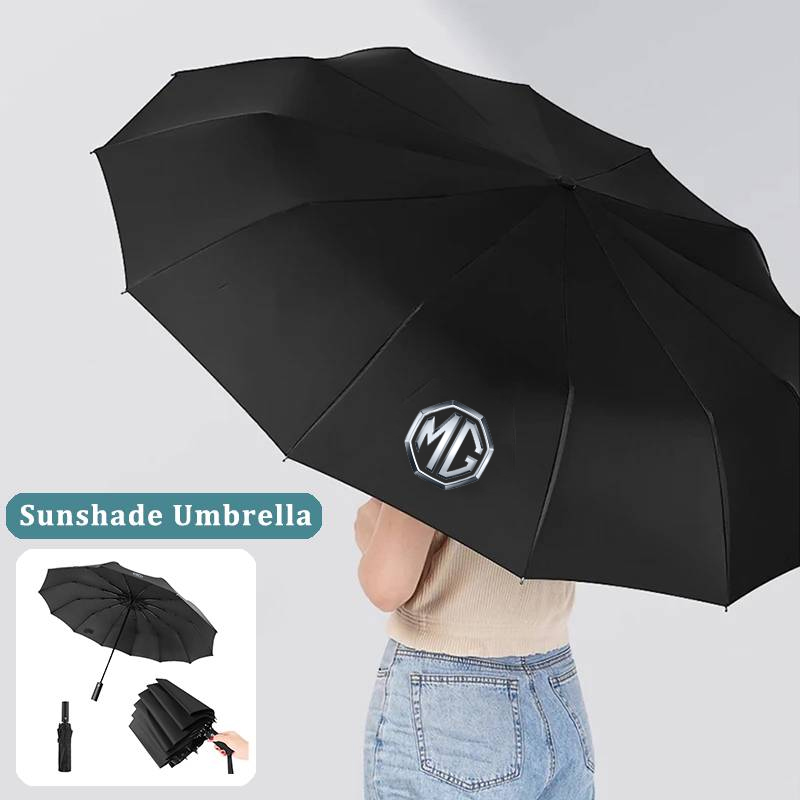 Car Accessories Logo - Parasol plegable automático a prueba de