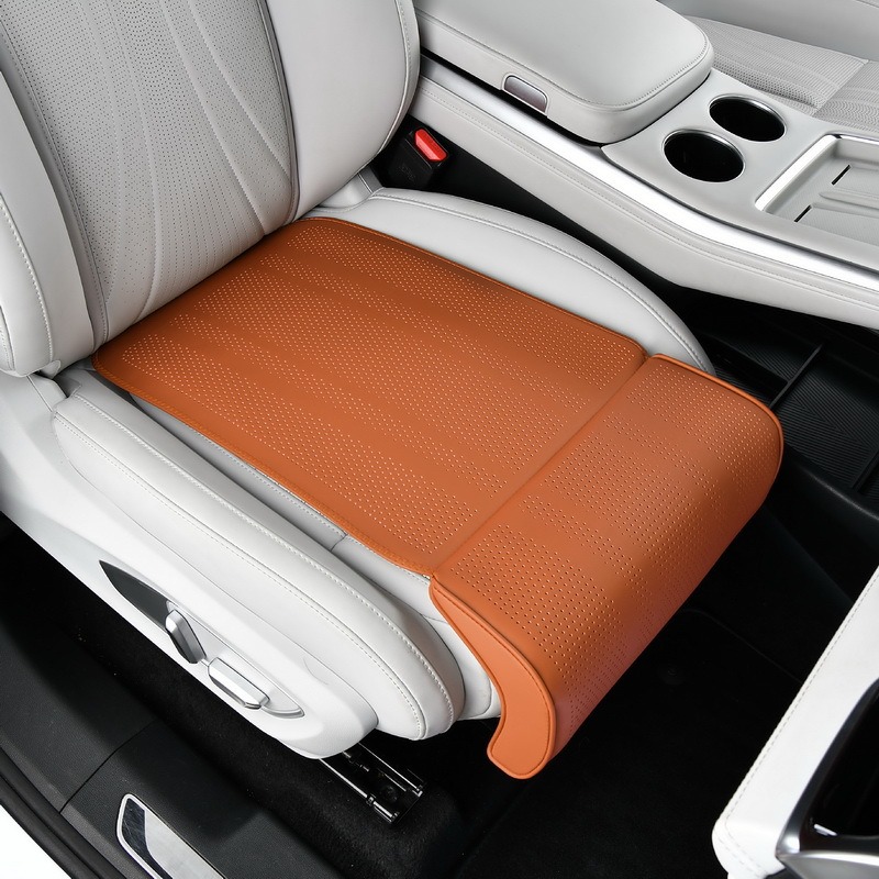 Leather Car Seat Cover - Reposapiés de Lujo para Coche para
