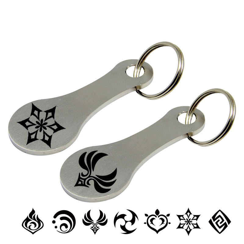 Llavero Genshin Impact de jueg - Car Accessories Shop reseña y precio