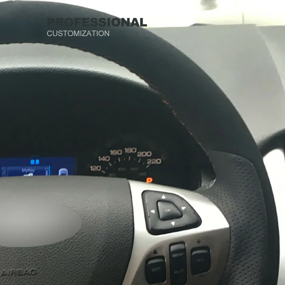 Funda de volante de coche de c - Car Accessories Decoration reseña y precio