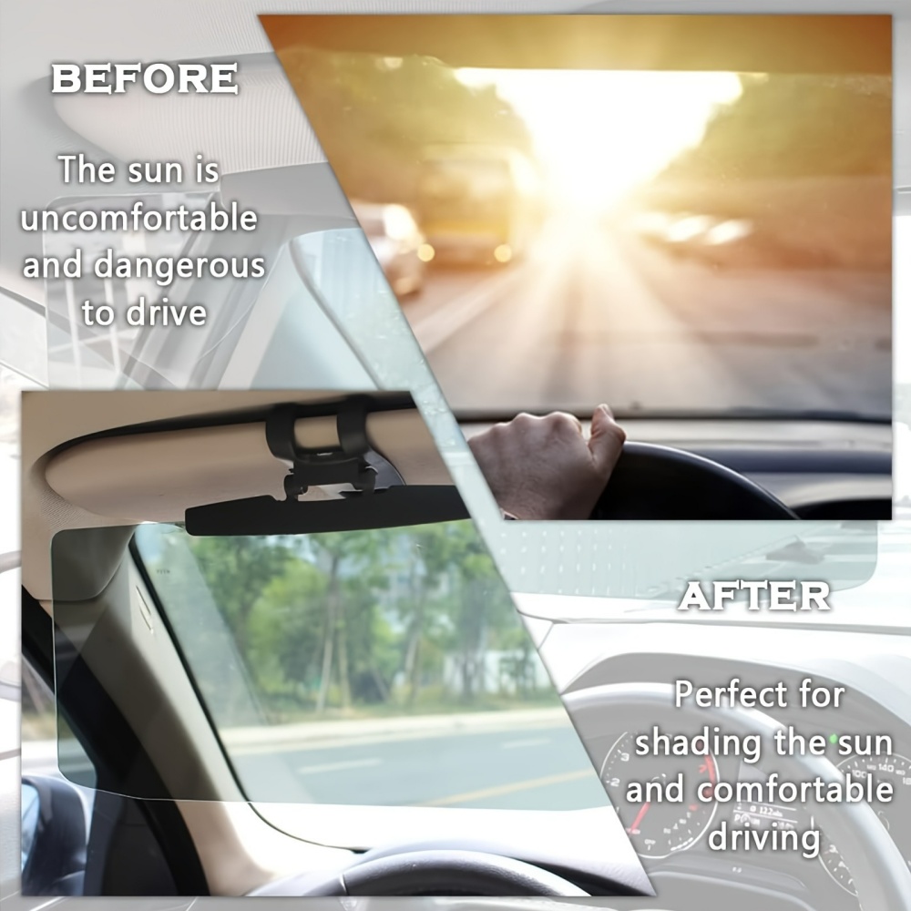 Parasol para coche, gafas de p - Car Accessories For Night Driving reseña y precio