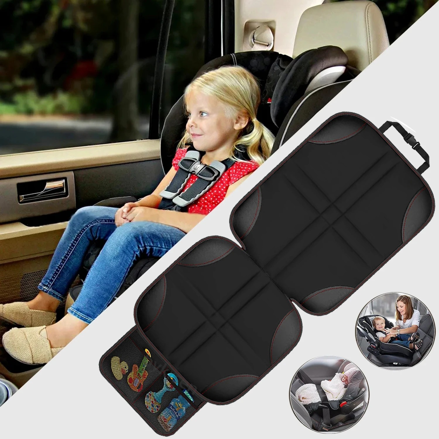 Protector de Asiento de Coche  - Leather Car Seat Cover reseña y precio