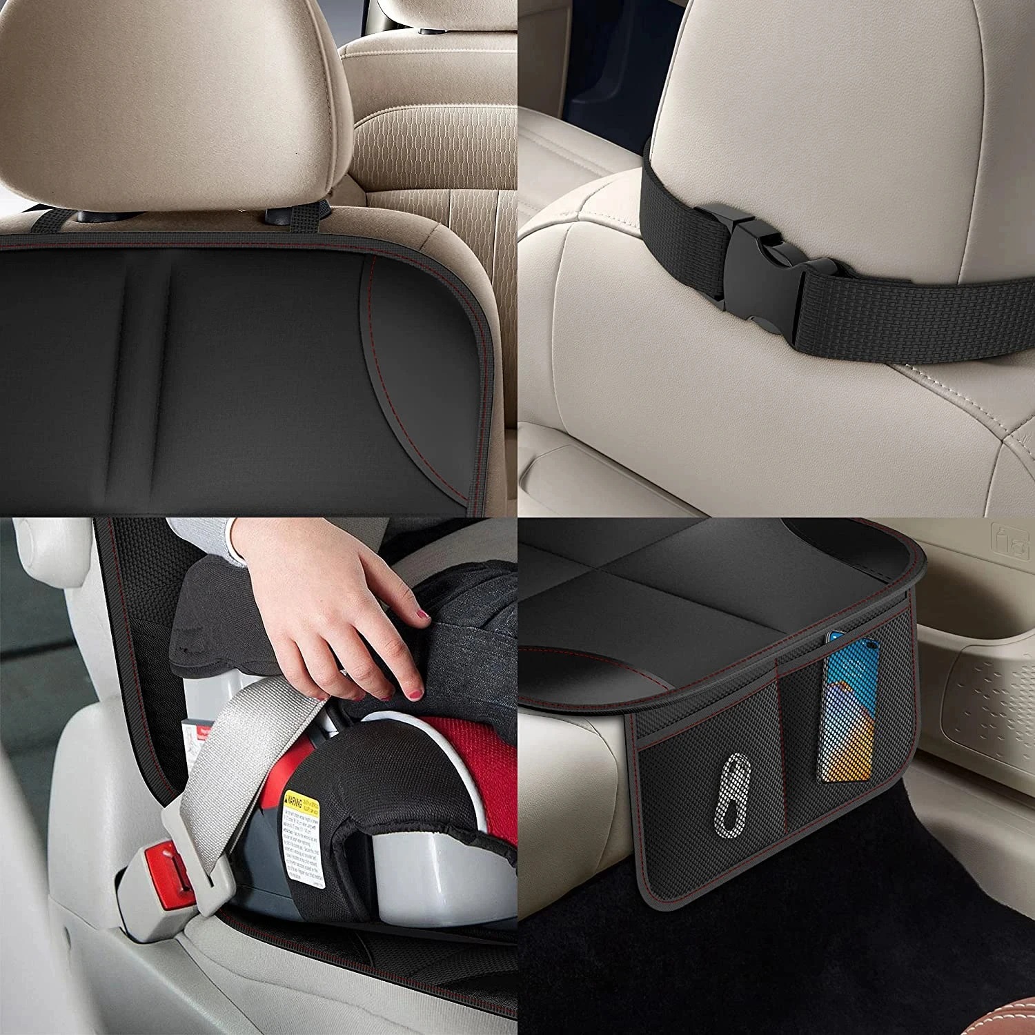 Protector de Asiento de Coche  - Leather Car Seat Cover reseña y precio