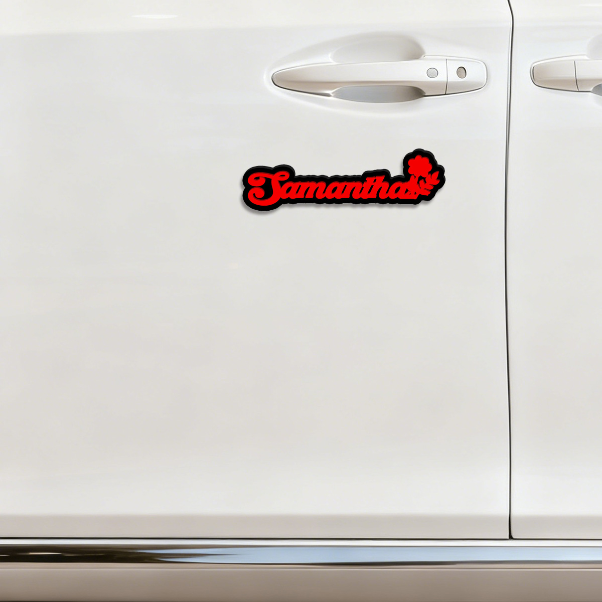 Emblema Adhesivo 3D Acrílico P - Car Accessories Logo reseña y precio