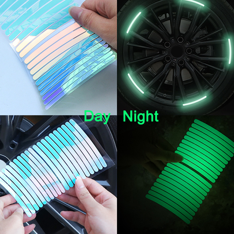 10/20/40 Uds pegatinas reflect - Car Accessories For Night Driving reseña y precio