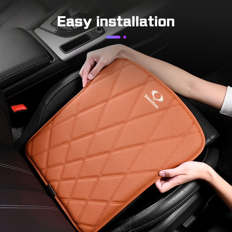 Funda de cuero para asiento de - Leather Car Seat Cover reseña y precio