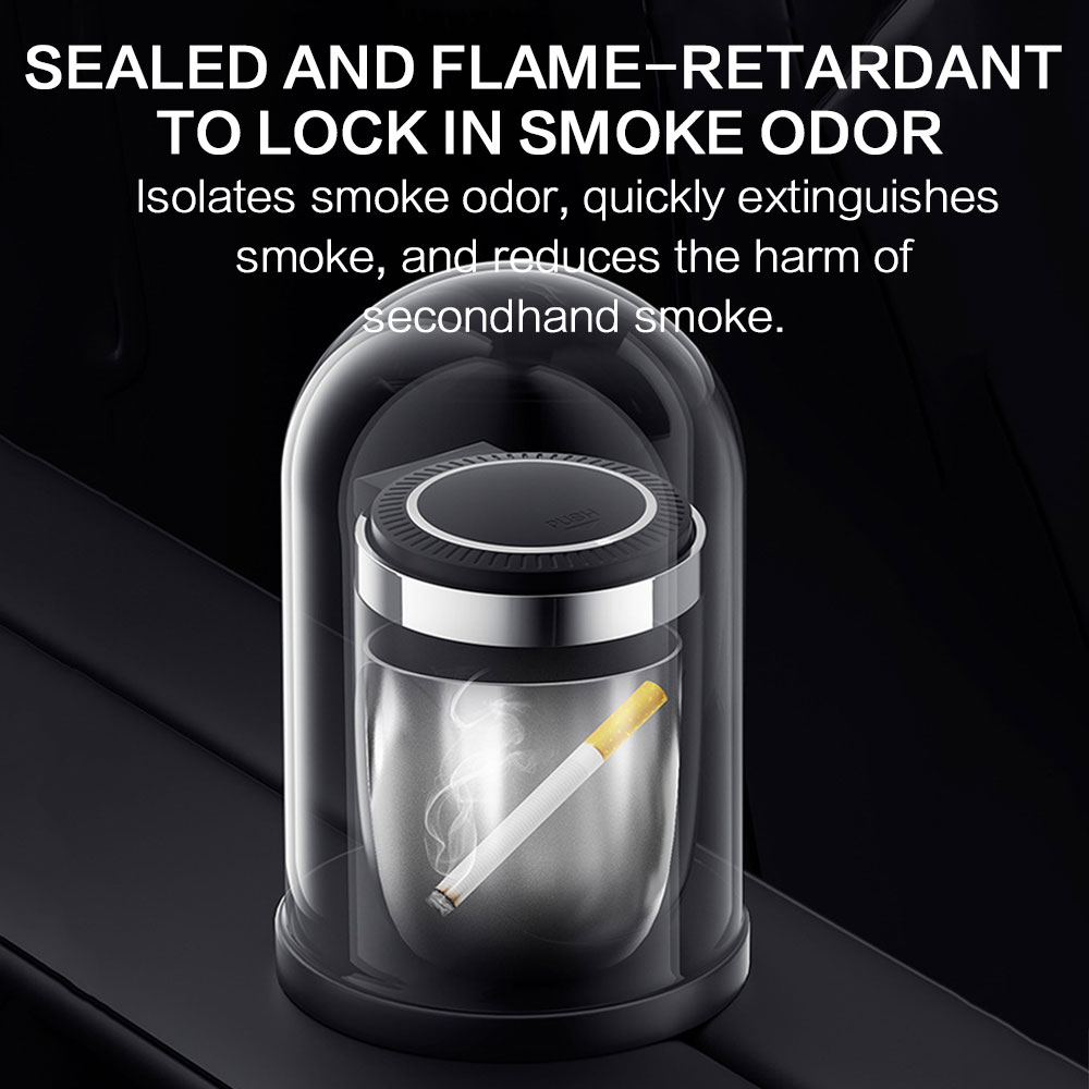 Cenicero para coche con luz LE - Car Accessories For Night Driving reseña y precio