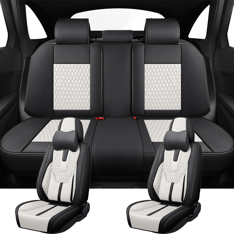 Fundas universales antidesliza - Leather Car Seat Cover reseña y precio