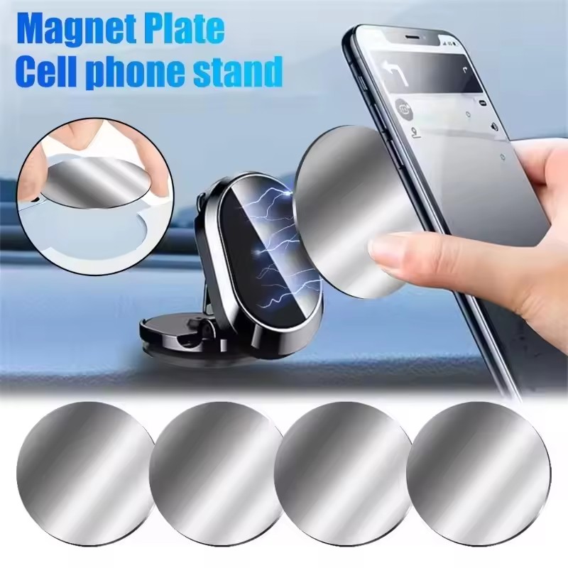 50/1PCS Placa Metálica Redonda - Car Accessories Gifts reseña y precio